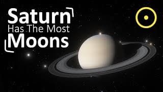 Saturn Overtakes Jupiter as Planet With Most Moons