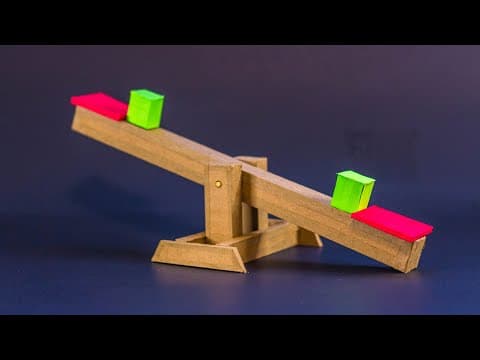 School Science Projects | Seesaw Working Model