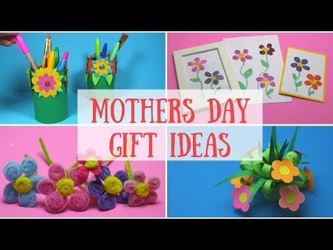 DIY Mothers Day Gift Ideas - Mothers Day Crafts for Kids