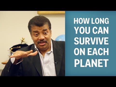 How Long You Can Survive On Each Planet