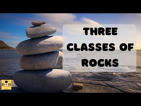 The Three Classes of Rock ll H & H Knowledge Hub ll Middle school science
