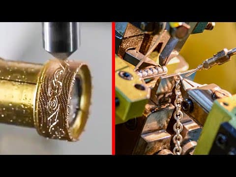 How Jewelry Is Made | Jewelry Manufacturing Process Inside Modern Jewelry Factory