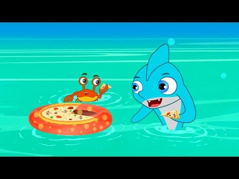 Chota Shark Cartoon - Where Is My Food? - Funny Cartoon For Kids