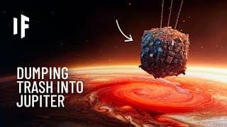 What If We Dumped Our Trash Into Jupiter