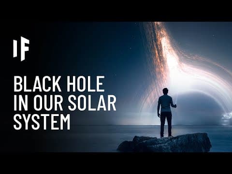 What If a Black Hole Entered Our Solar System