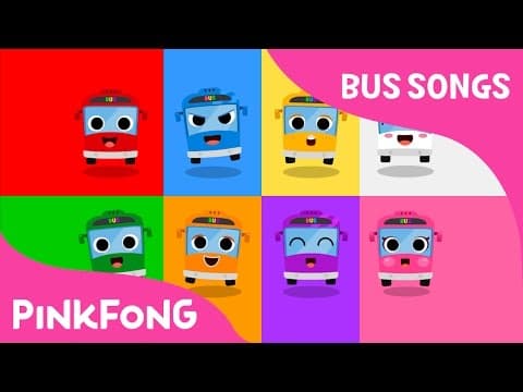 Color Bus | Bus Songs | Car Songs