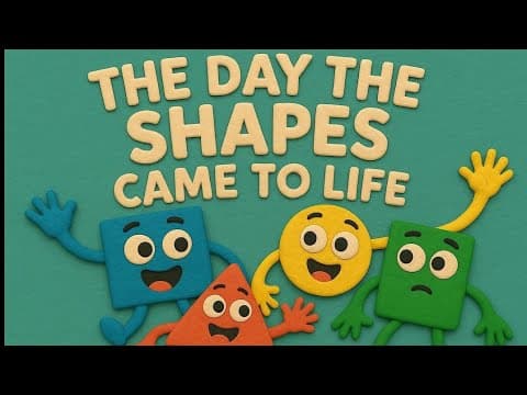 The Day the Shapes Came to Life | Bedtime Stories | Stories for Kids