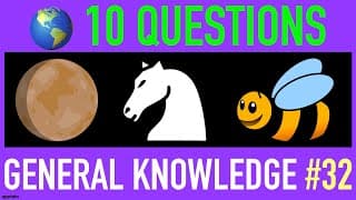 GENERAL KNOWLEDGE TRIVIA QUIZ