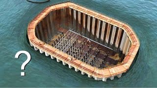 Underwater Construction| इंजीनियर इन्हें कैसे बनाते हैं