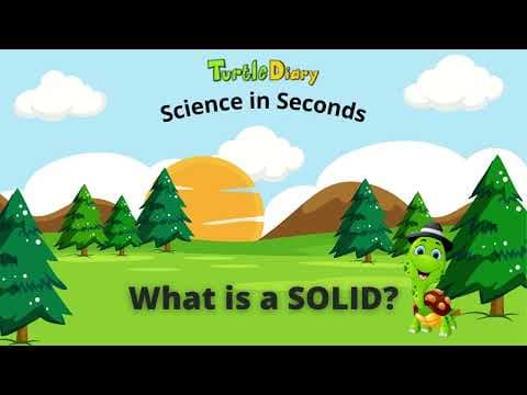 What is a SOLID? States of Matter Science in Seconds