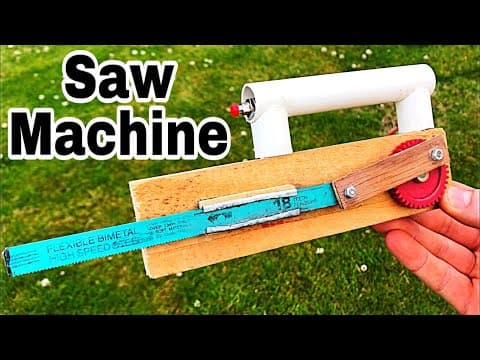 How to make Jigsaw Machine from DC Motor