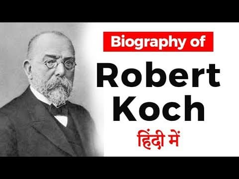 Biography of Robert Koch, German physician and one of the founders of bacteriology, Nobel Laureate