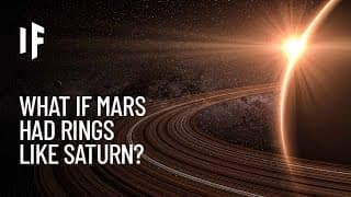 What If Mars Had Rings Like Saturn