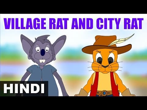 गाँव का चूहा-Village Mouse | Jataka Tales for Kids | Hindi Stories for Kids | Magicbox Hindi
