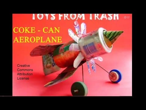 Coke - can aeroplane - telugu