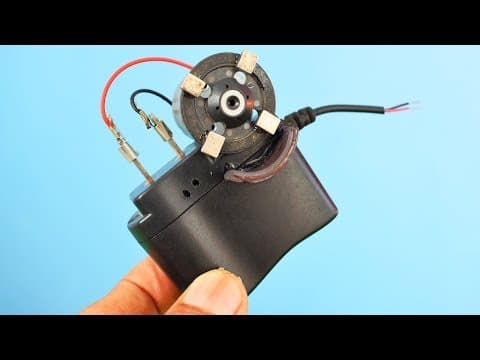 Free Electricity Generator with Mobile Charger