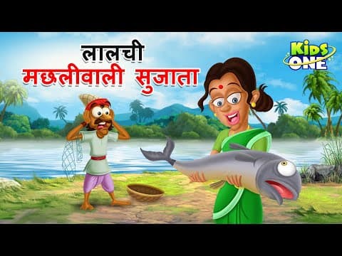 Lalchi Machli wali Kahaniya | लालची मछलीवाली | HINDI