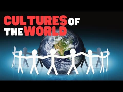Cultures of the world - a fun overview of the world cultures for kids