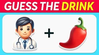 Guess the DRINK by Emoji? Quiz Kingdom