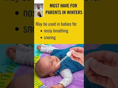 Are saline drops for babies safe?-baby care tips in 30 seconds