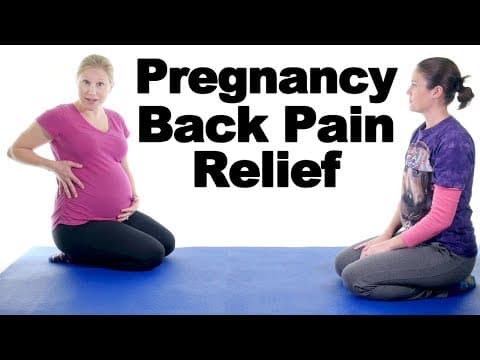 5 best pregnancy lower back pain relief exercises