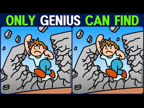 【Find the Difference】 Can you spot all the differences? Try it!