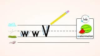 Putting it on paper printing letters Rr- Zz | MightyOwl Language Arts | Kindergarten