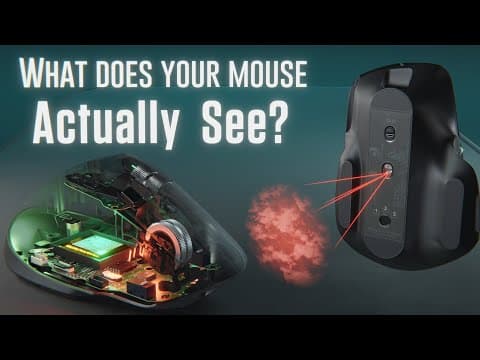 How does a mouse know when you move it? how does a computer mouse work?