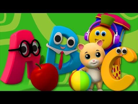 Phonics Song-Learning Street With Bob The Train-Cartoon Videos For Toddlers