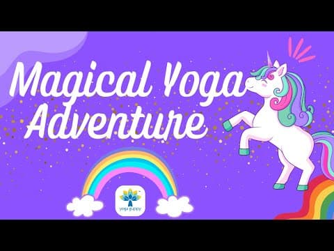 Magical Yoga Adventure for Preschoolers | Yoga Poses for Strength & Flexibility | Yoga Guppy