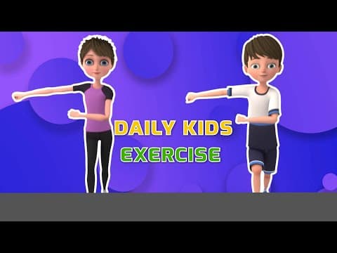 DAILY KIDS EXERCISE - BOOSTING THEIR ENERGY | Kids Exercise