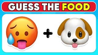 Can You Guess The FOOD By Emoji?  Fast Food Emoji Quiz