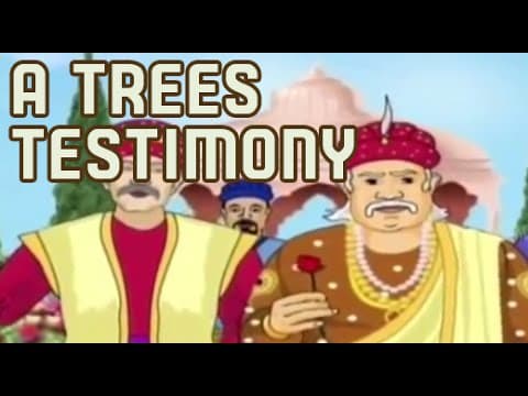 Akbar and Birbal stories | A Trees Testimony | Animated Story