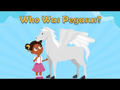 Who Was Pegasus? - Greek Myths - Facts About Pegasus - Greek Myths for Kids