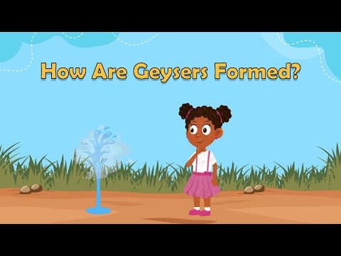 How Are Geysers Formed? - What is a Geyser for Kids - Geology Facts For Kids - Geysers for Kids