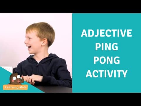 Adjective Games for Kids - Learn English - Adjectives - Adjectives for kids - What is an Adjective