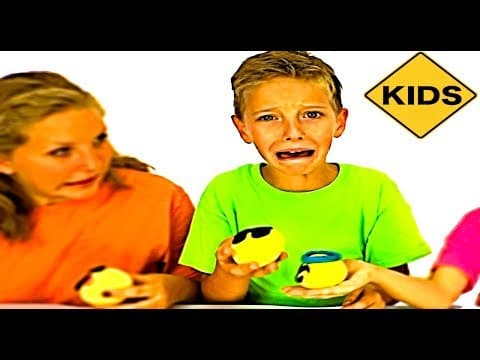 Learn English Colors Emoji Play Doh