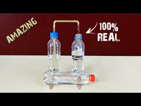 How to make amazing water fountain at home | DIY water fountain for Science Project