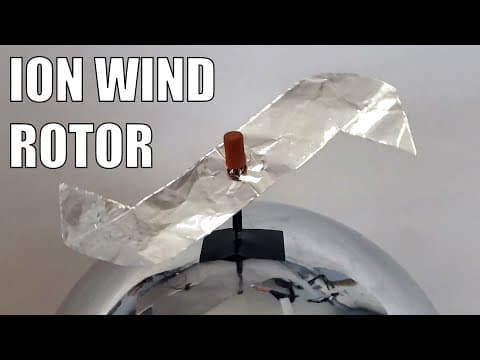 Make an Ion Wind Rotor