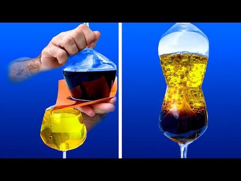 LAVA LAMP, FLAME IN THE WATER || CRAZY EXPERIMENTS YOU'LL WANT TO TRY