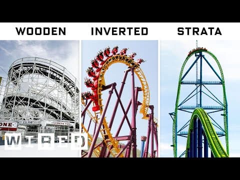 Every type of roller coaster, explained by a roller coaster engineer