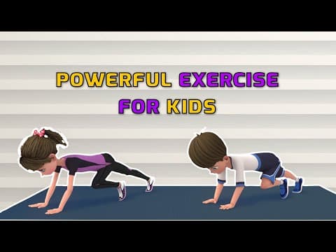 QUICK STRENGTH & POWER EXERCISE FOR KIDS | Kids Exercise