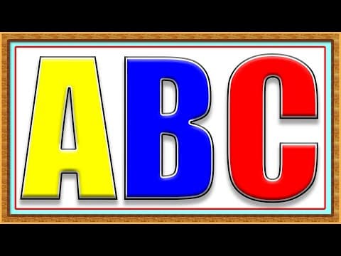 Learn abc for preschool - learn alphabets for kids - preschool learning videos