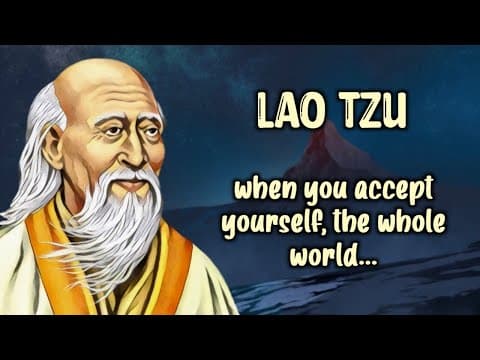 When you accept yourself… lao tzu quotes
