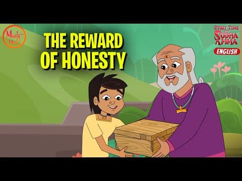 The Reward of Honesty | English Moral Story | Story Time with Sudha Amma