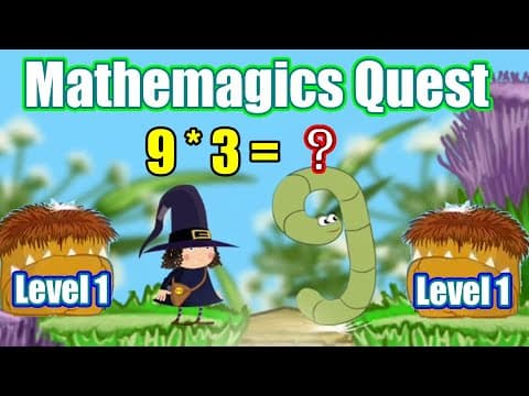 Math Learning Entertainment Video for Kids Find the Number 9 Level 1