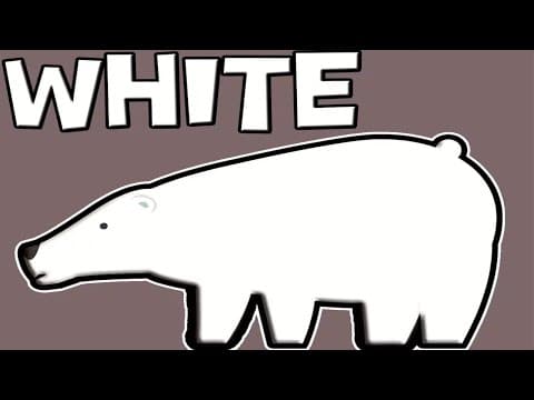 Learn the Colors for Kids-WHITE-Educational Videos for Toddlers