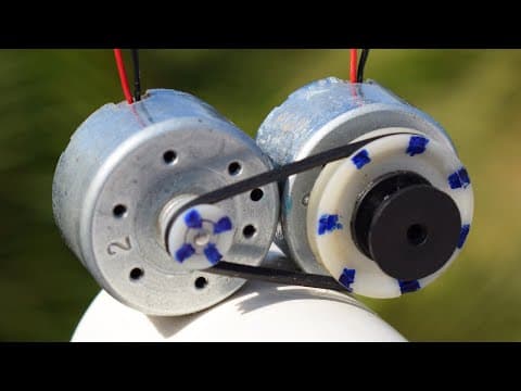 2 Motors Activity Free Energy generator