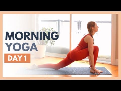 DAY 1: CHOOSE - 10 min Morning Yoga Stretch - Flexible Body Yoga Challenge