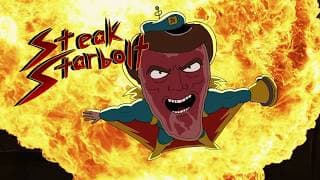 Steak Starbolt Movie Trailer | Future-Worm! | Disney XD